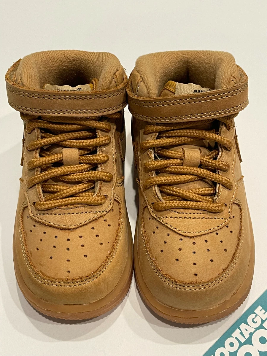 Shop Nike Grade School Air Force 1 High 07 Lv8 'Wheat 17' 922066-203 beige