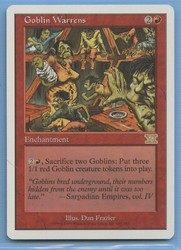 Goblin Warrens (187) - Classic Sixth Edition - MTG
