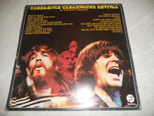 Creedence Clearwater Revival 20 Golden Greats 1979 LP Rock Oz Fantasy L37123 EX - Picture 2 of 4