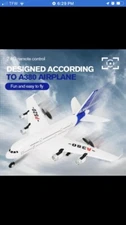 Jetliner A380 RC Plane Jetliner AIRBUS Electric AIRPLANE 3Channel 2.4G Radio RTF