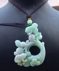 Video Certified Green Burma 100% A Jade jadeite Pendant Frog Toad 招财蟾 618626 AS