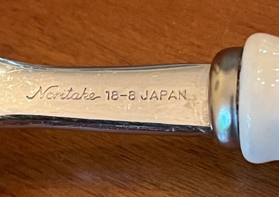 Noritake BLEUFLEUR 18/8 不锈钢餐具花卉日本 - 可选 — 第 3/3 张图片