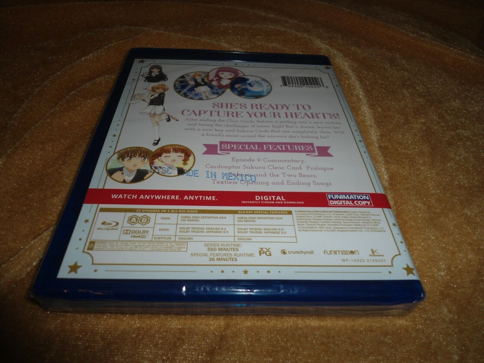 CARDCAPTOR SAKURA Complete Series Standard Edition (Blu-ray)