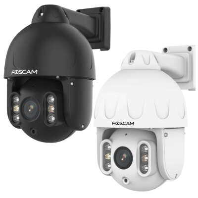 FOSCAM SD8EP 8 MP PoE Dome PTZ Überwachungskamera mit 4x optischem Zoom