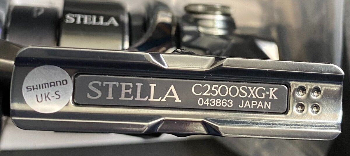 Spinning Reel 22 STELLA C2500SXG Gear Ratio 6.3:1 Fishing Spinning Reel 22 STELLA C2500SXG Gear Ratio 6.3:1 Fishing