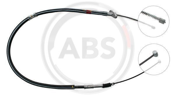 A.B.S. K16288 Seilzug, Feststellbremse Rechts FüR Toyota-image