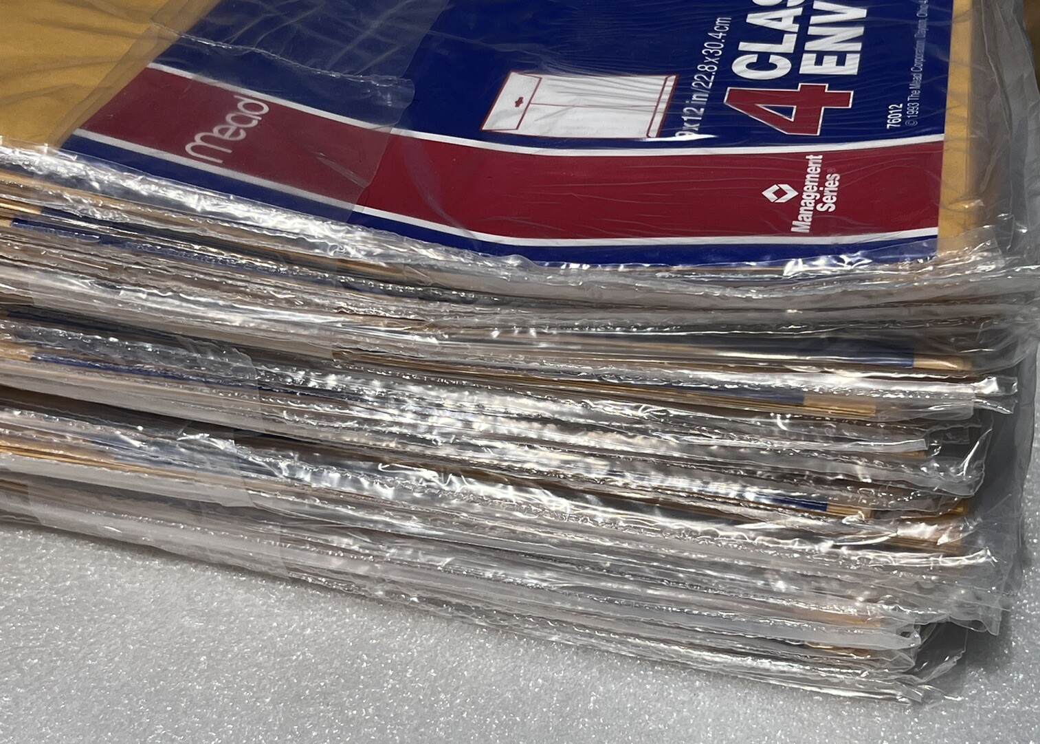 Mead Kraft Clasp Envelopes 9" x 12" Manila Lot of 192 Total (4 per pack/48 packs