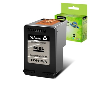 1 Pack 60XL Black Ink Cartridge CC641WA For HP Deskjet D1660 F2400 F4235 F4250 | eBay