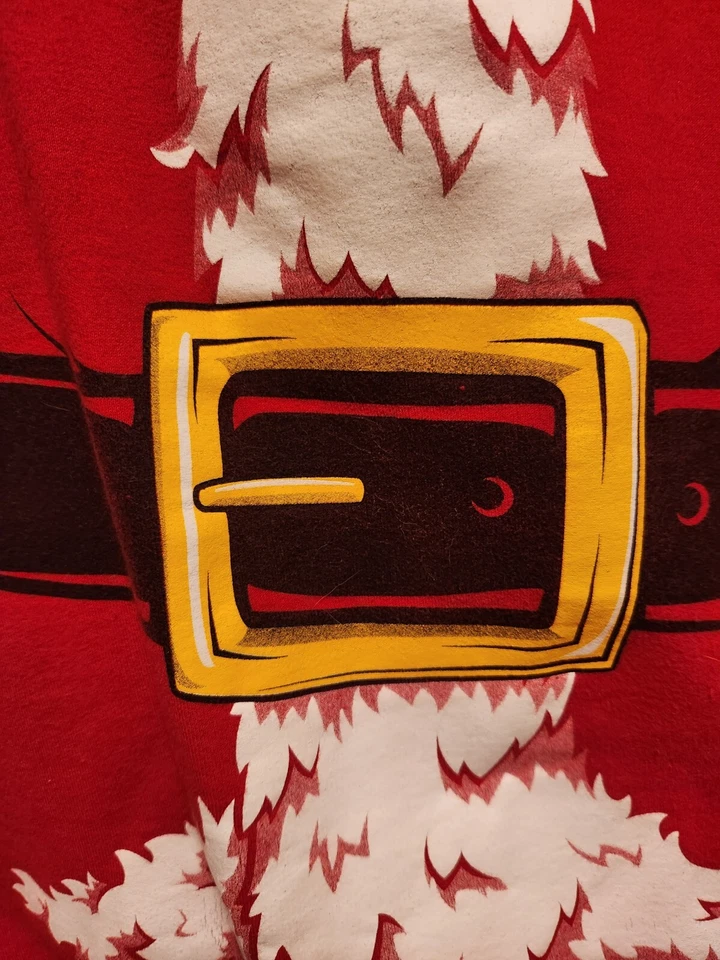 Sudadera Ann Arbor Novedad Fat Santa Navidad Para Hombre Roja 2xl Foto 2 de 4