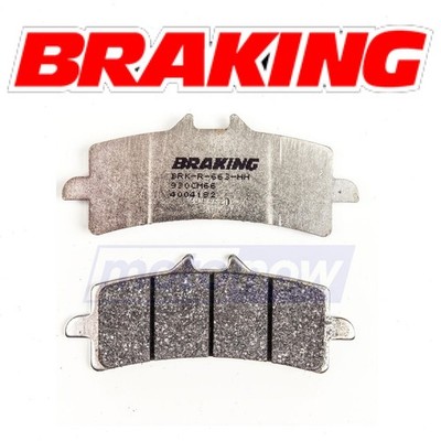 Braking Front CM66 High Friction Carbon Brake Pads for 2016-2018 Aprilia vh