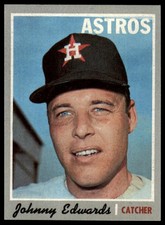 1970 Topps Set Break Johnny Edwards #339 NrMint Combine Shipping