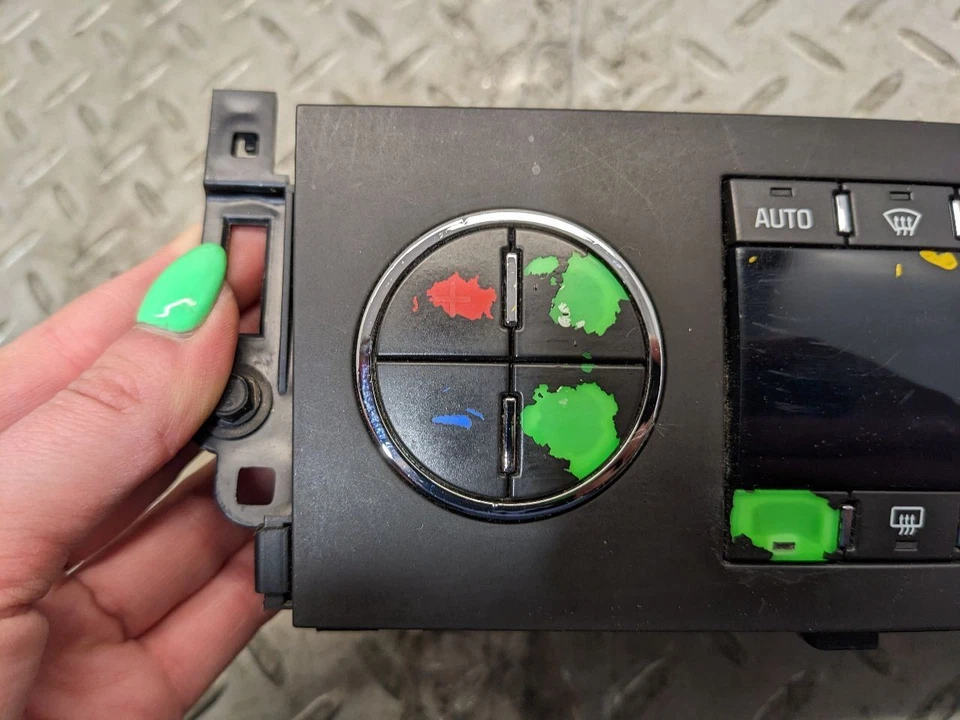 Control de temperatura montado en el tablero Opt CJ2 Se adapta a 07-11 SUBURBAN 1500 1159346 Foto 3 de 4