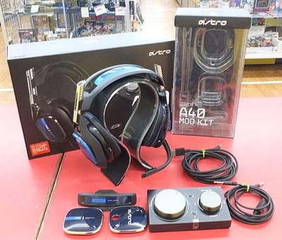 ASTRO A40 TR Gaming Headset + MixAmp Pro Mikrofon A40TR-MAP-002R Betrieb best...