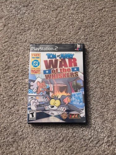 Tom And Jerry in War Of The Whiskers (Sony PlayStation 2, 2002) PS2 No Comic