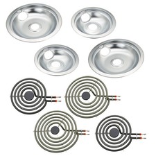 Siwdoy 316048413  316048414 Drip Pan Set and MP22YA Electric Range Burner
