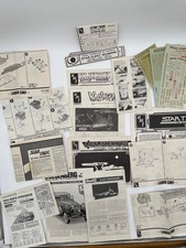 Various Star Trek Instruction Manuals & Stick...
