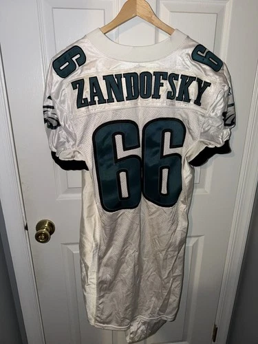 Philadelphia Eagles Mike Zandofsky Vintage Game Worn Jersey NFL