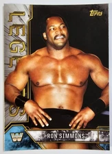 2017 Topps Legends of WWE Wrestling #77 Ron Simmons 