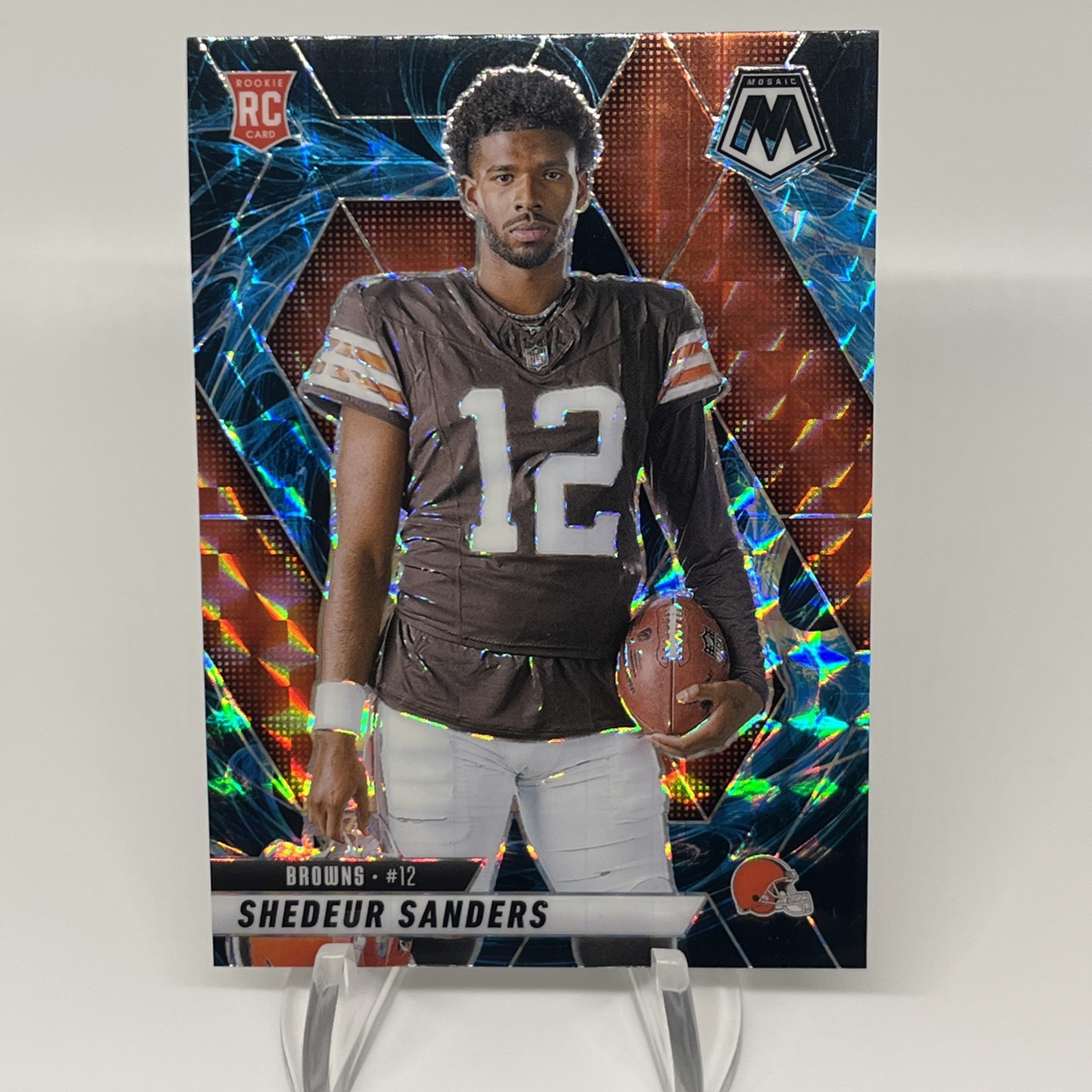 2025 Mosaic Football SHEDEUR SANDERS SSP GENESIS ROOKIE VARIATION (RC) #290 🔥🔥