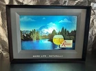Vintage Rainier Beer Large Lighted Moving Cloud Motion Sign More Life…Naturally