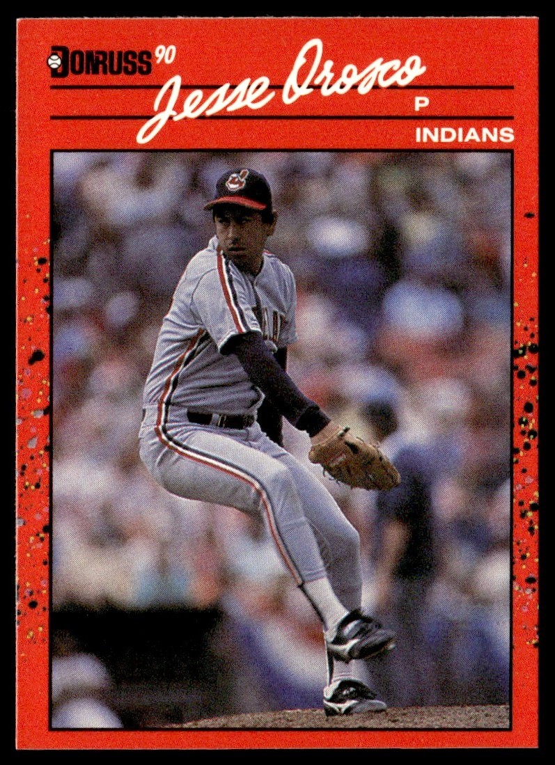 1990 Donruss Jesse Orosco Cleveland Indians #154