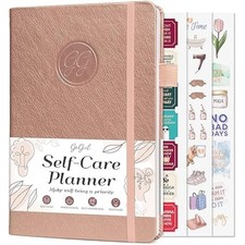 GoGirl Self-Care Journal - Tägliches Notizbuch für psychische Gesundheit mit Stimmung & Wellness Tra