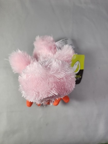 Animal Adventure Easter Duckling Chick Plush Beanie Pink Orange 6" - Picture 6 of 8