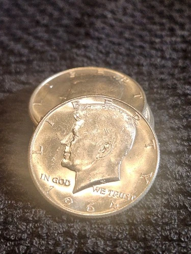 BU Kennedy Half Dollars.  Amazing Details   No Reserve! $2.50 Face Value