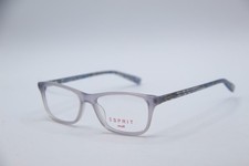 NEW ESPRIT ET17574 COLOR-543 CLEAR BLUE AUTHENTIC EYEGLASSES 49-15