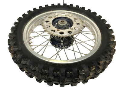 #ad 1988 88 Honda XR250 XR 250 Rear Wheel Rim Tire Hub Spokes Rotor Sprocket 18quot; $289.95
