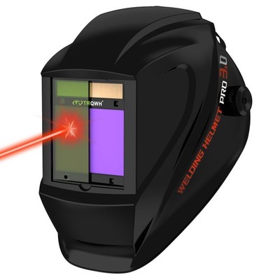 Laser Auto Darkening Welding Helmet OD10+ 190nm-450nm&900nm-1100nm Large View...