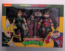 NECA TMNT Cartoon Bugman & Electro 2-Pack Target Exclusive MISB