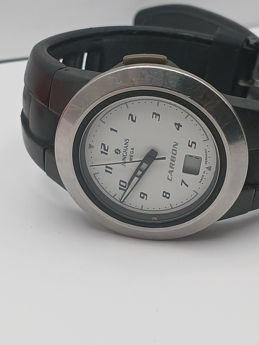 Vintage German JUNGHANS 50/2991 003 Mega Carbon Men's Radio