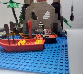 LEGO System Pirates Skull Island 6279 In 1995 Used Retired Japan