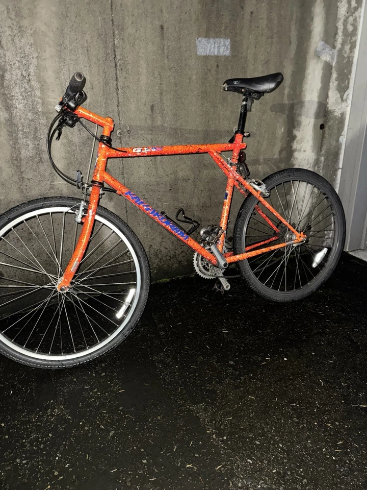 GT Karakoram Vintage Mountain Bike Frame Stem Tiger Inferno Internal 22.5" Steel - Image 4 of 4