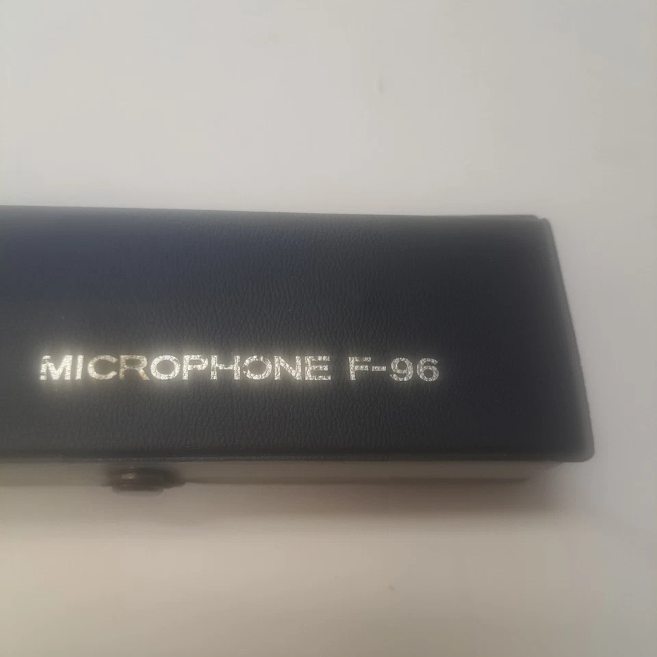 Vintage Sony F-96 Dynamic Microphone W/Orginal Case+stand, UnTested broken plug - Image 2 of 4