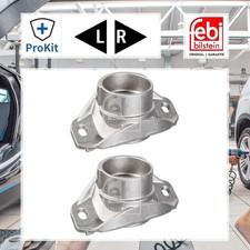 2x ORIGINAL® Febi Bilstein Federbeinstützlager Hinten, Links, Rechts für Audi