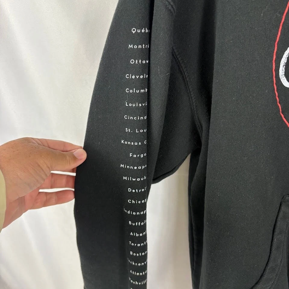 Felpa con cappuccio Celine Dion L Courage Tour