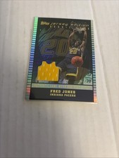 2003-04 Topps Fred Jones JE-FJ Mem Rookie Jersey Edition Mint!