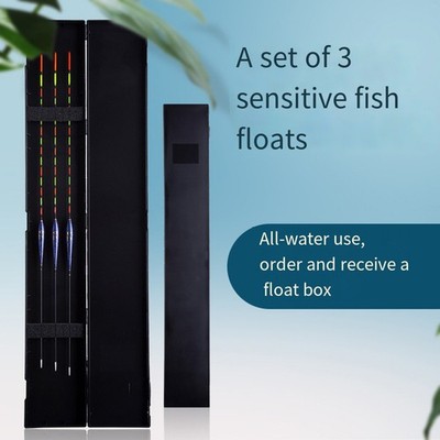 3-teiliges ForNano Waggler Float Set mit gut sichtbaren Spitzen zum Karpfenangel
