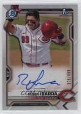 2021 Bowman Draft Chrome Pick Refractor 375/499 Ruben Ibarra #CDA-RI Auto 0q4s