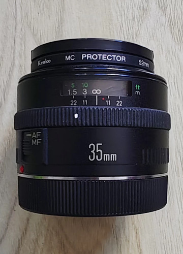 Canon EF 35mm F2 Wide Angle AF Lens For Canon EF Mount - 95% New