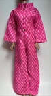 Vintage Barbie Fashion Doll Clone Mod Pink And White Jumpsuit