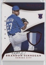 2015 Panini Immaculate Immaculate Swatches Prime 25/99 Brandon Finnegan #39 0af