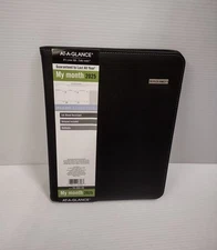 2025 AT-A-GLANCE Executive Monthly & Weekly Appointment Planner, Faux Folder