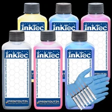 6X0.1L InkTec® Pigment Ink For Epson Stylus Pro 5500 7500 9500 10000 10600