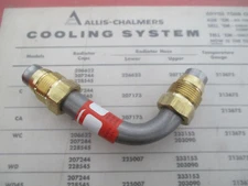 Allis-Chalmers 180 185 190 190XT Tractor Coolant Bypass Tube Assembly 4020121