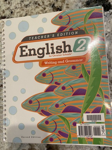 BJU English 2 Teacher s Edition with CD 2nd Ed EBay BJU English 2 Teacher s Edition with CD 2nd Ed EBay