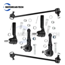 Qty6 Front Lower Ball Joint Sway Bar End Links Fits Kia Spectra Driver&Passenger