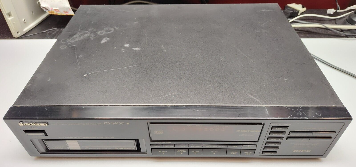 Pioneer PD-M430 6-DISC CD COMPACT DISK PLAYER - SKIPPING ISSUE, NO